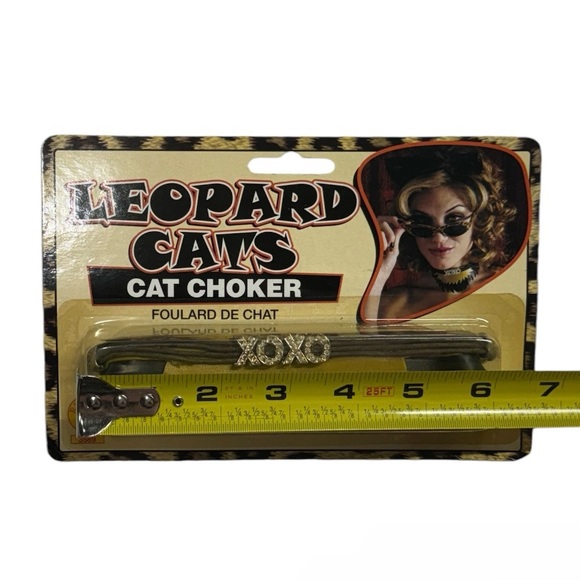 Leopard Cats cat chocker brand new in packaging never opened, perfect condition! - Picture 5 of 6